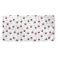 Glasses Of Wine Pattern Print Towel