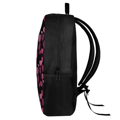 Glasses Of Wine Print 17 Inch Backpack