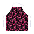 Glasses Of Wine Print Adjustable Apron