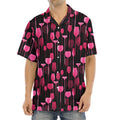 Glasses Of Wine Print Aloha Shirt