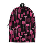 Glasses Of Wine Print Backpack
