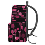 Glasses Of Wine Print Backpack