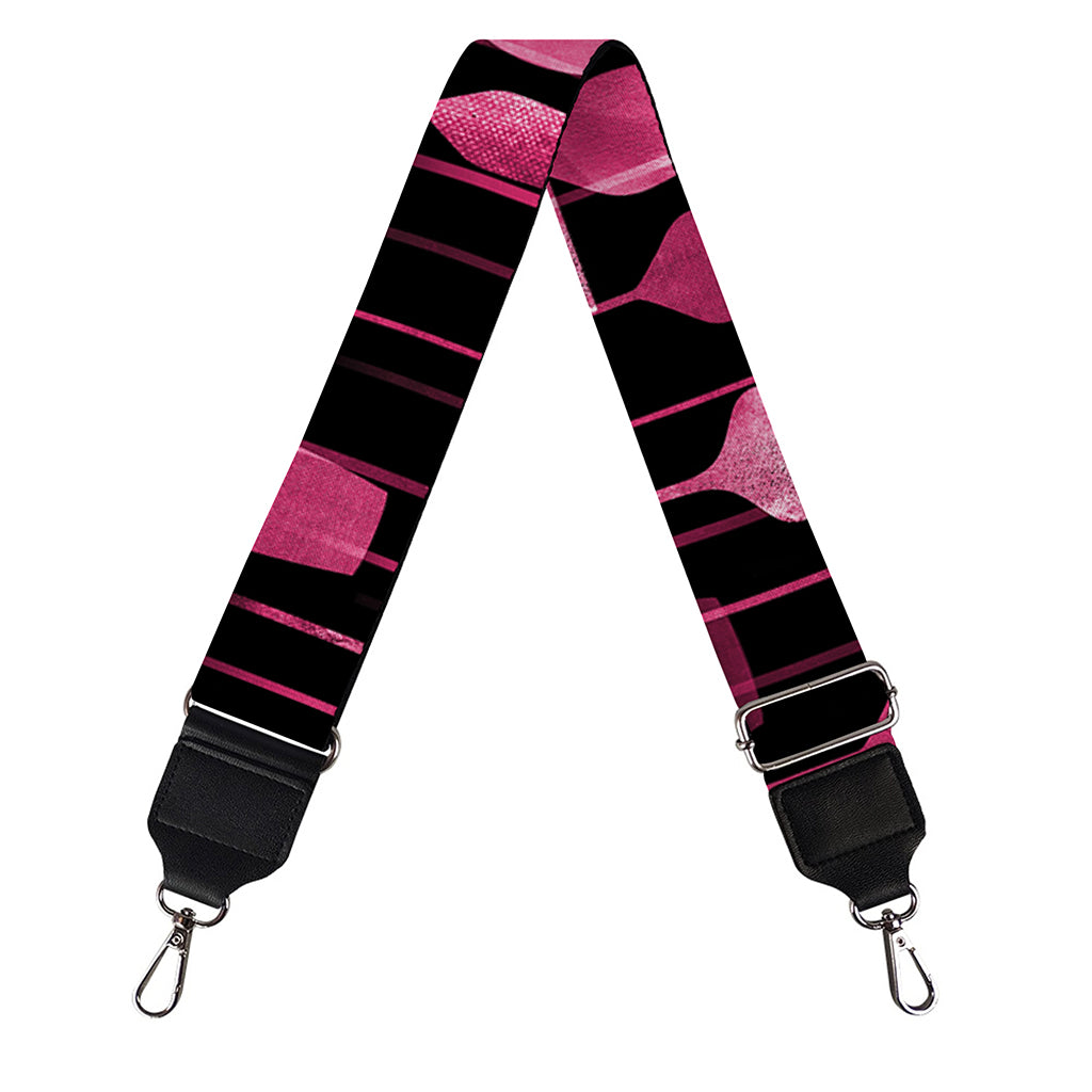 Glasses Of Wine Print Bag Strap
