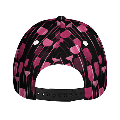 Glasses Of Wine Print Baseball Cap