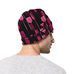 Glasses Of Wine Print Beanie