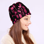 Glasses Of Wine Print Beanie