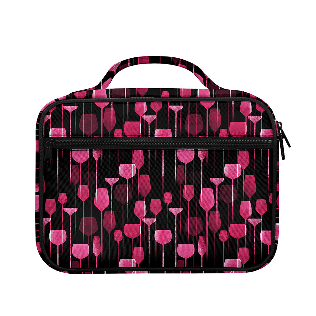 Glasses Of Wine Print Briefcase Bible Bag