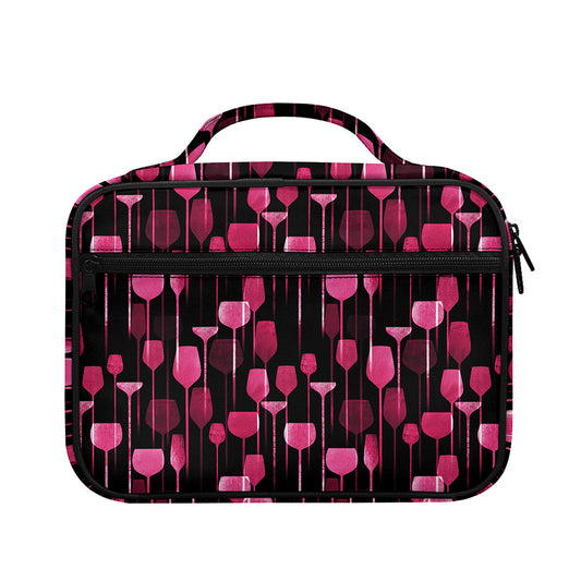 Glasses Of Wine Print Briefcase Bible Bag