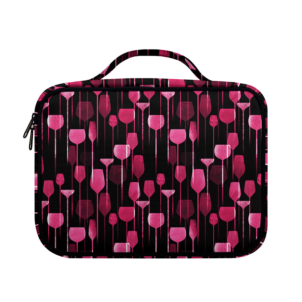 Glasses Of Wine Print Briefcase Bible Bag