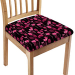 Glasses Of Wine Print Chair Cushion Cover