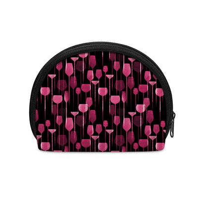 Glasses Of Wine Print Coin Purse