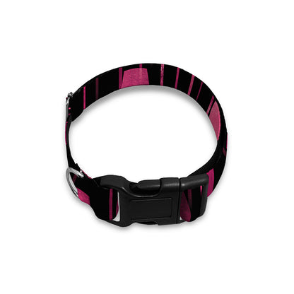 Glasses Of Wine Print Dog Collar