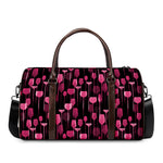 Glasses Of Wine Print Duffle Bag