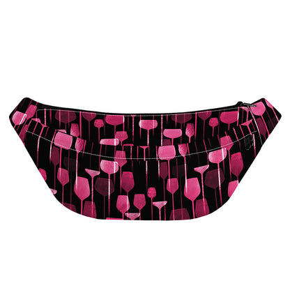 Glasses Of Wine Print Fanny Pack