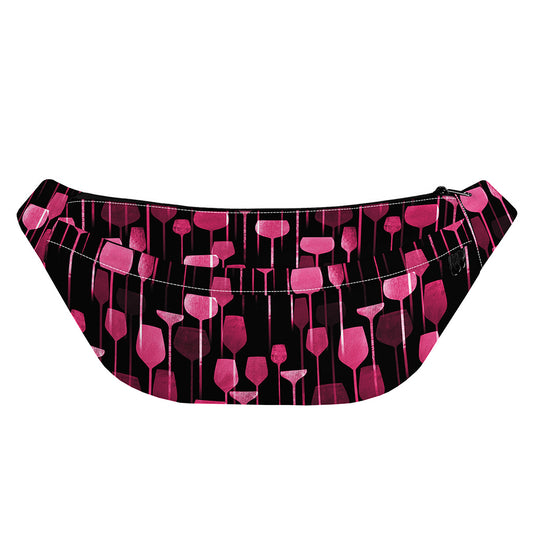Glasses Of Wine Print Fanny Pack