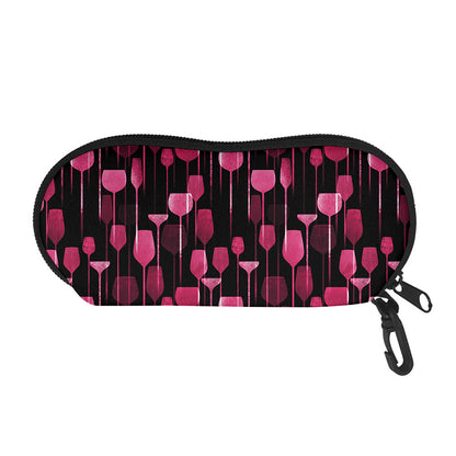 Glasses Of Wine Print Glasses Case