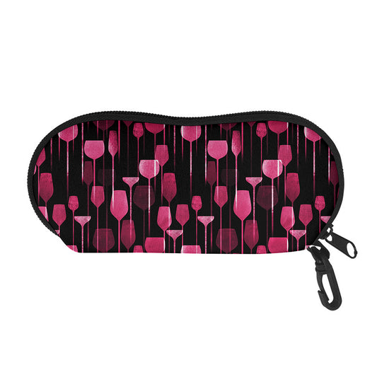 Glasses Of Wine Print Glasses Case