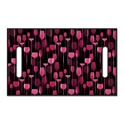 Glasses Of Wine Print Golf Cart Seat Cover