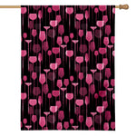 Glasses Of Wine Print House Flag