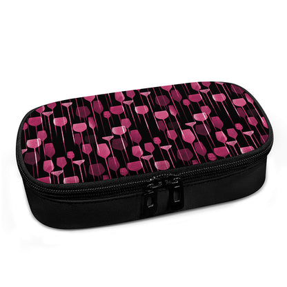 Glasses Of Wine Print Insulin Cooler Travel Case