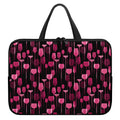 Glasses Of Wine Print Laptop Sleeve With Handle