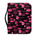 Glasses Of Wine Print Leather Bible Cover