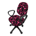 Glasses Of Wine Print Office Chair Cover