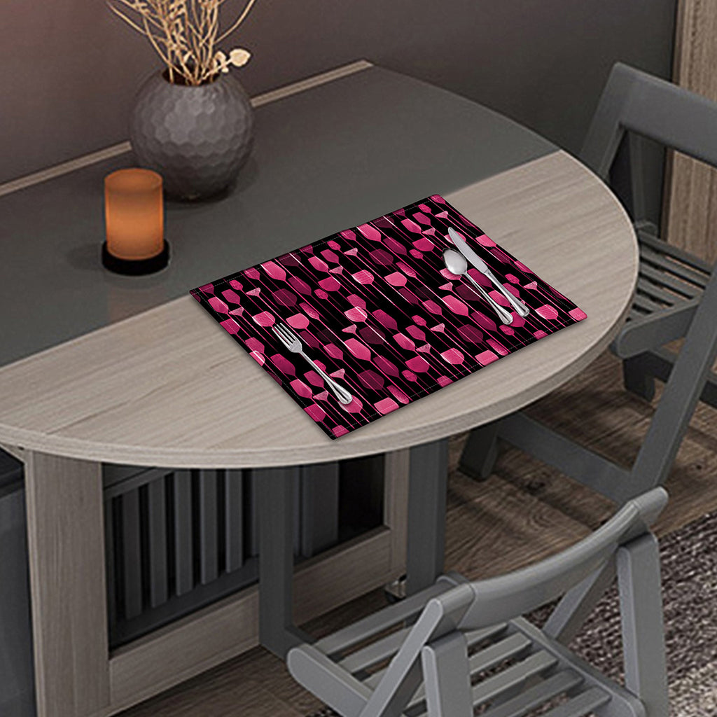 Glasses Of Wine Print Placemat