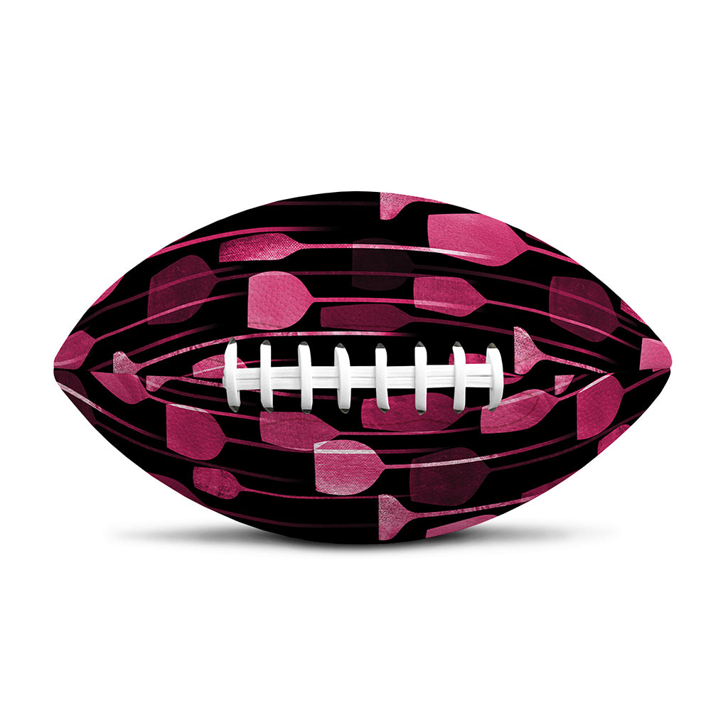 Glasses Of Wine Print Rugby Ball
