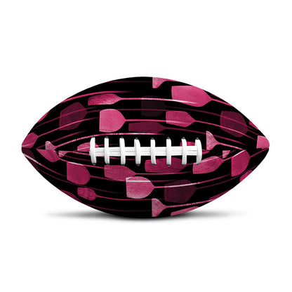 Glasses Of Wine Print Rugby Ball
