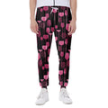 Glasses Of Wine Print Joggers
