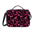 Glasses Of Wine Print Shoulder Strap Bible Bag