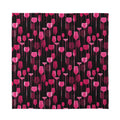 Glasses Of Wine Print Silk Bandana