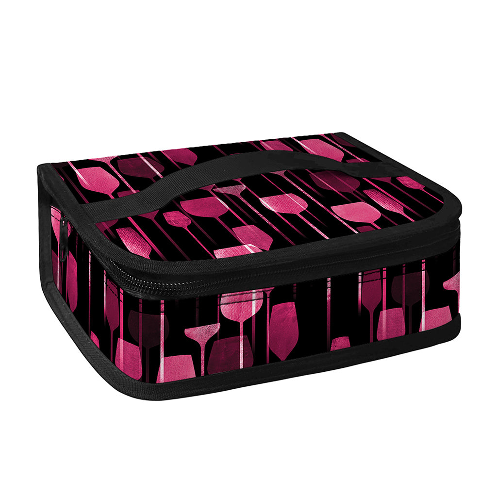 Glasses Of Wine Print Small Lunch Bag
