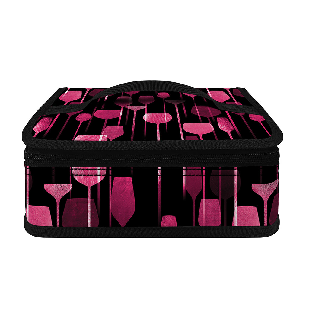 Glasses Of Wine Print Small Lunch Bag