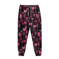 Glasses Of Wine Print Sweatpants