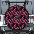 Glasses Of Wine Print Tire Cover With Camera Hole