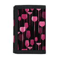 Glasses Of Wine Print Trifold Wallet