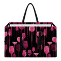 Glasses Of Wine Print Utility Tote Bag
