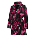 Glasses Of Wine Print Women's Bathrobe