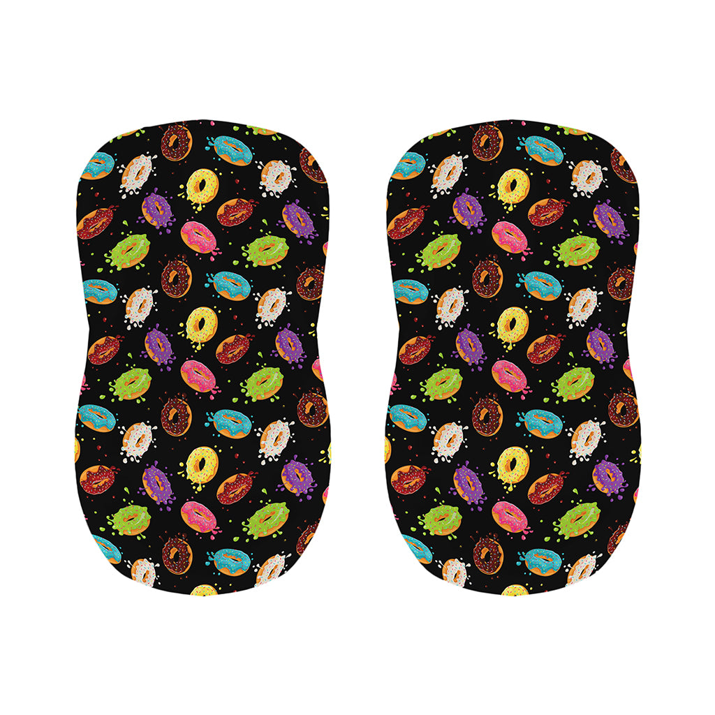 Glaze Donut Pattern Print Bar Stool Covers