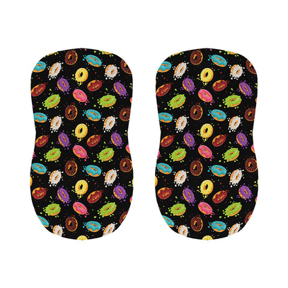 Glaze Donut Pattern Print Bar Stool Covers