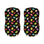 Glaze Donut Pattern Print Bar Stool Covers