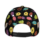 Glaze Donut Pattern Print Baseball Cap