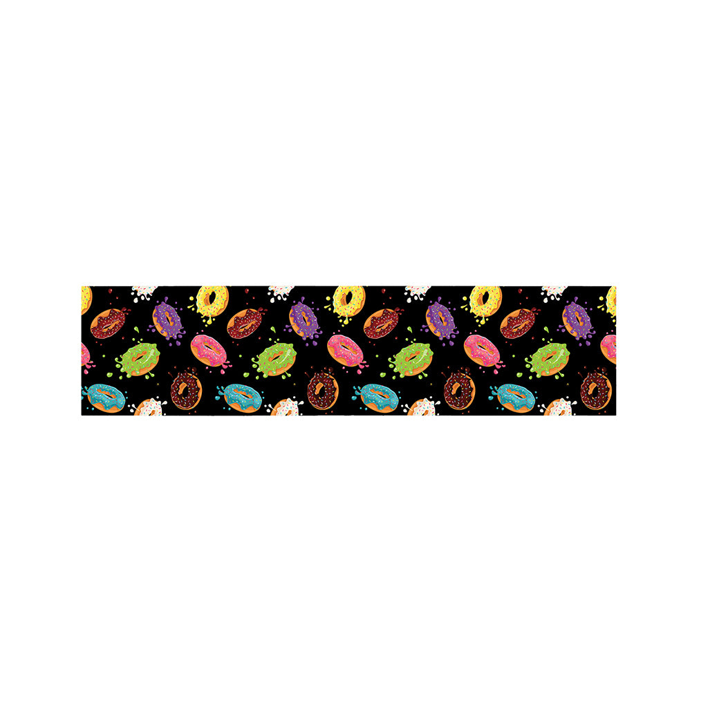 Glaze Donut Pattern Print Bed Runner