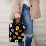 Glaze Donut Pattern Print Bible Tote Bag