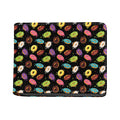 Glaze Donut Pattern Print Bifold Wallet