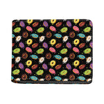 Glaze Donut Pattern Print Bifold Wallet