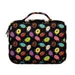 Glaze Donut Pattern Print Briefcase Bible Bag