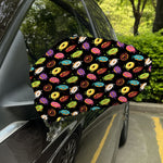 Glaze Donut Pattern Print Car Side Mirror Covers